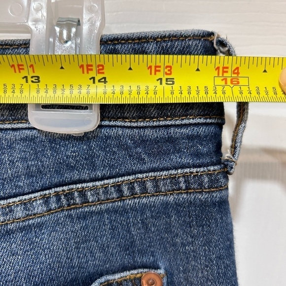 Pilcro And The Letterpress Straight Leg Jeans 5 Pocket Denim Women Size Unknown - Picture 5 of 8